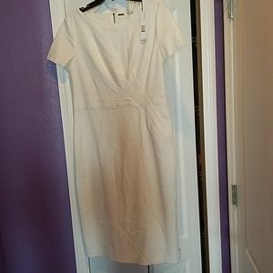 Short sleeves dress, back zip